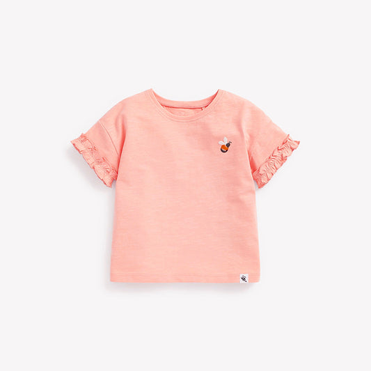 Pink Tee with Bee