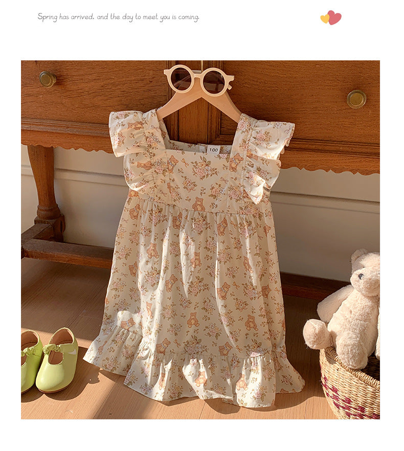 Little Teddy Garden Dress