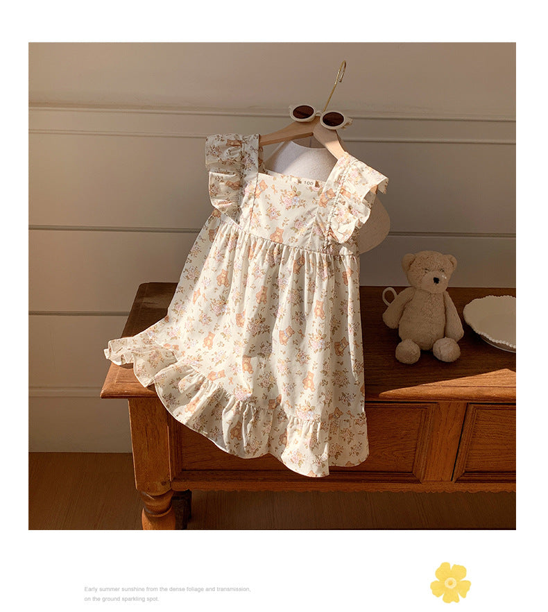 Little Teddy Garden Dress