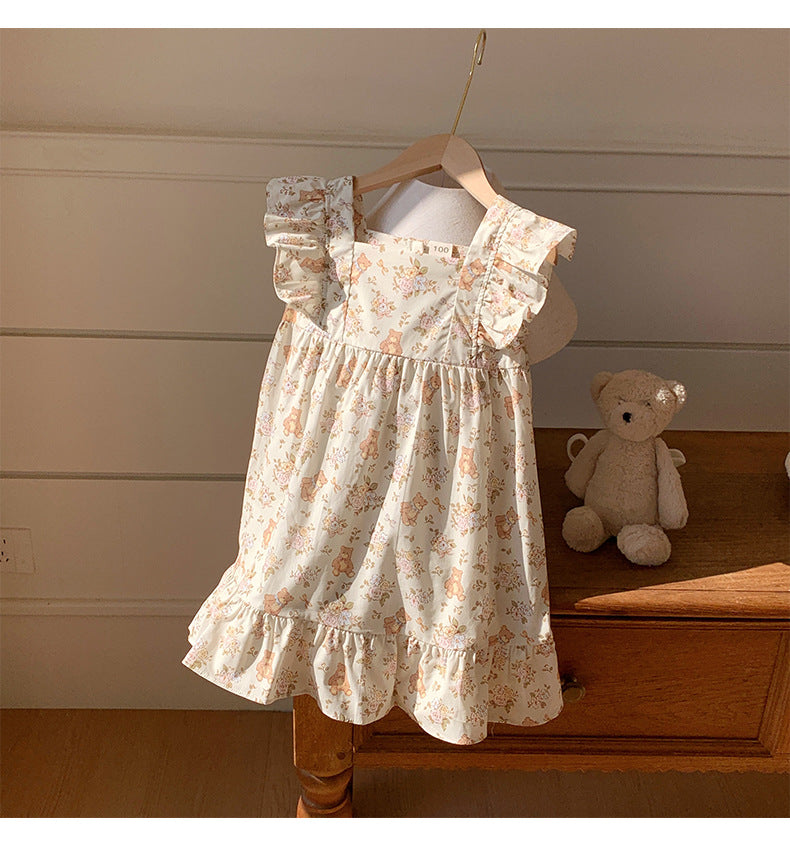 Little Teddy Garden Dress