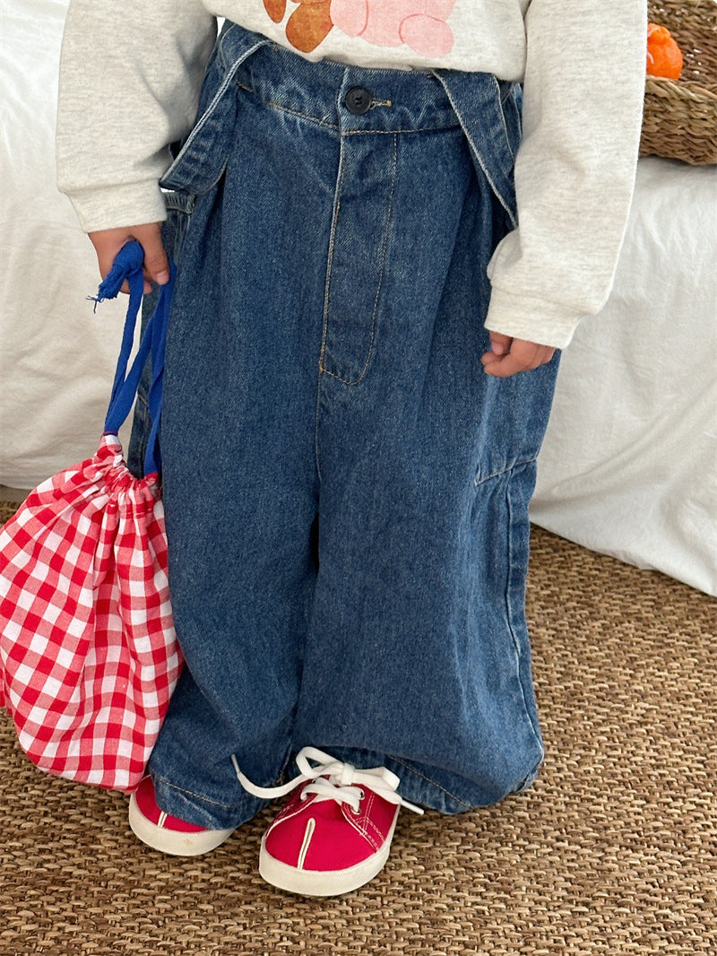 Cool Girl Denim Overalls