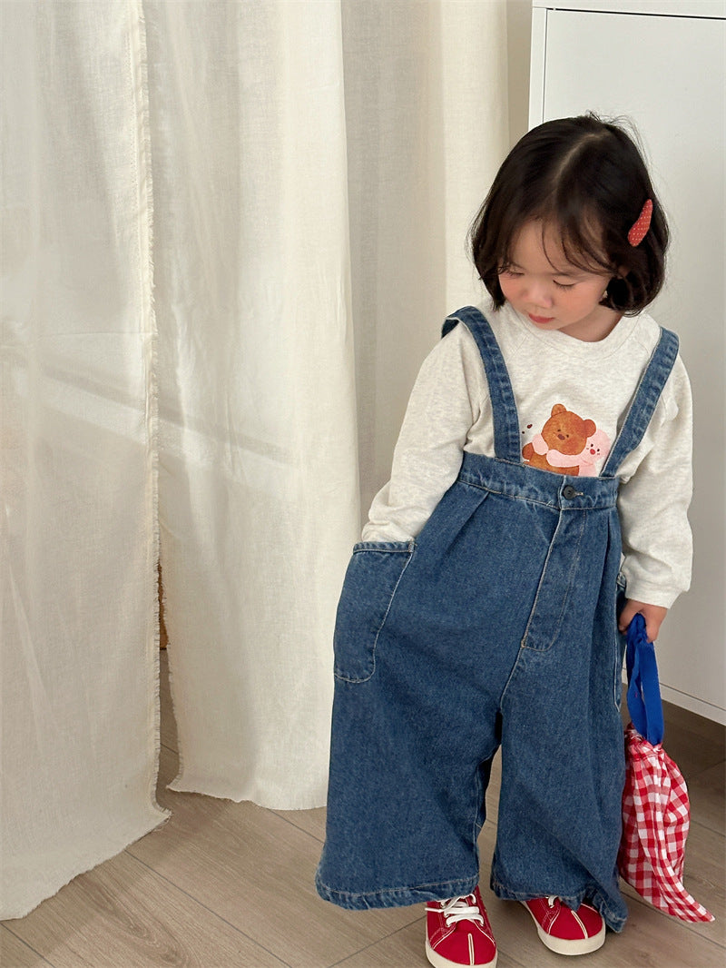 Cool Girl Denim Overalls
