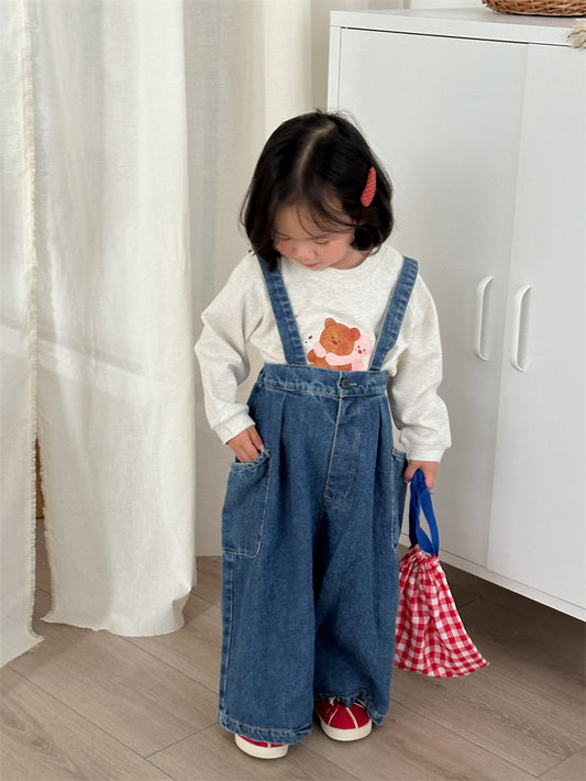 Cool Girl Denim Overalls