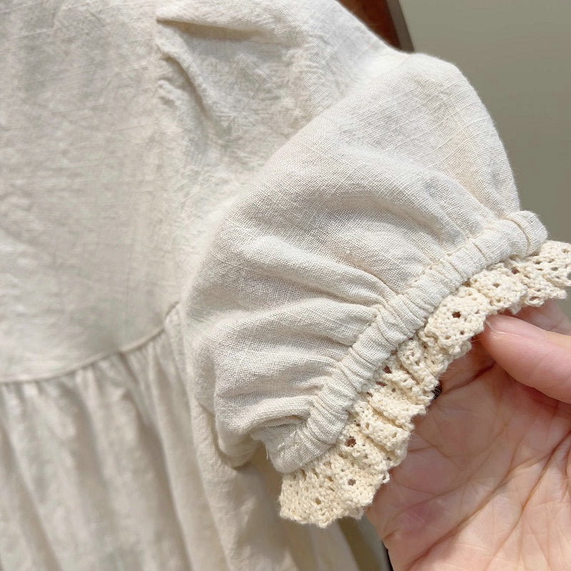 Wildflower Meadow Dress – Vintage Cream