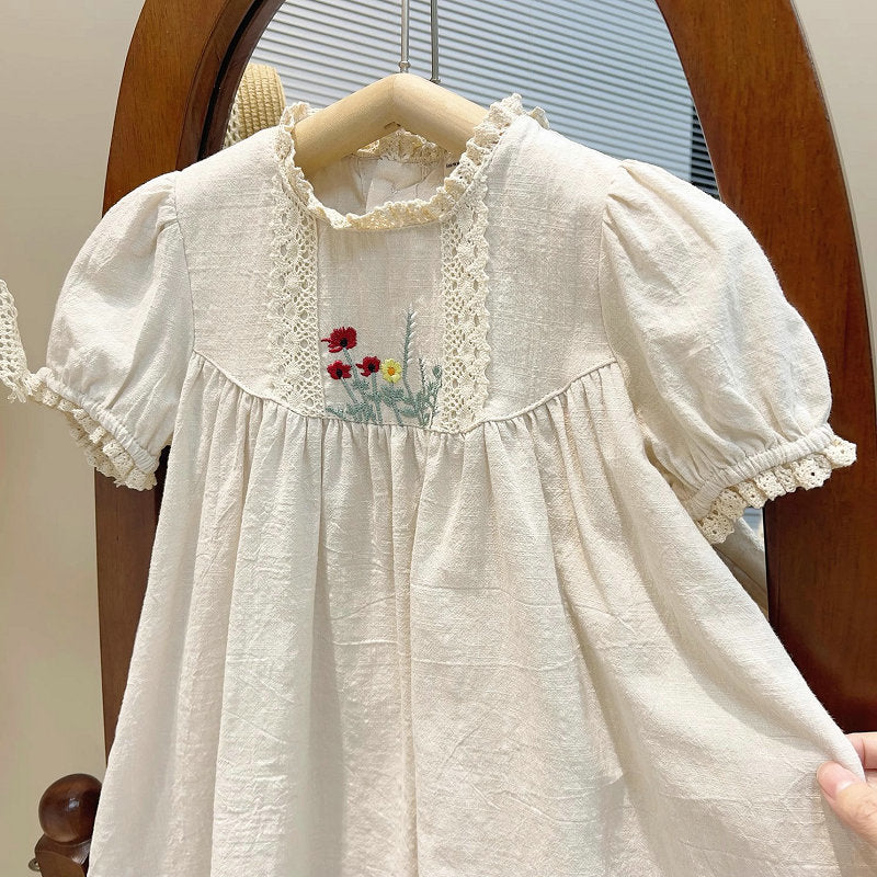 Wildflower Meadow Dress – Vintage Cream