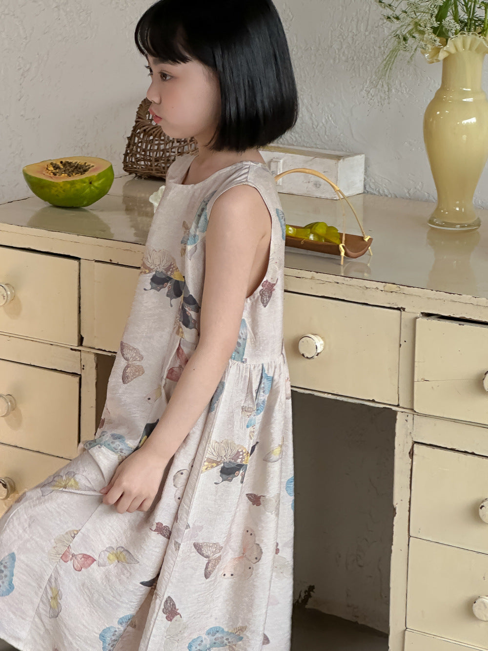 Butterfly Vintage Feel Dress