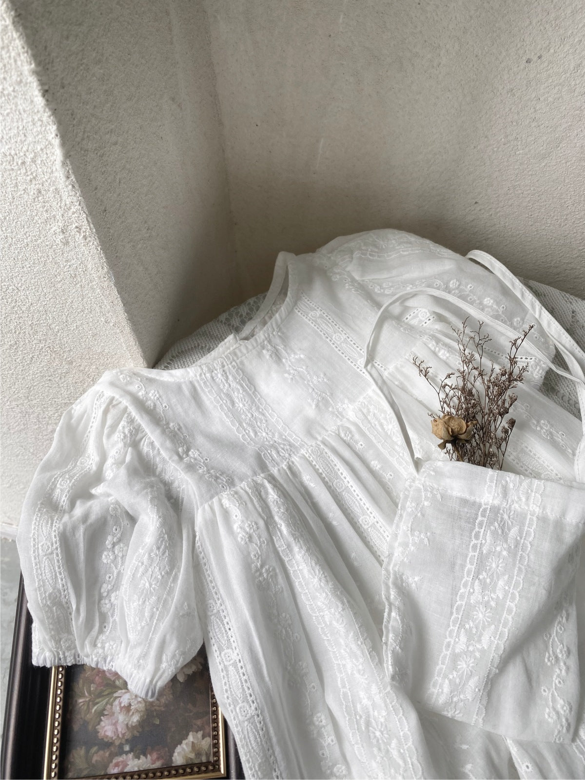 Heirloom Lace Bow Dress