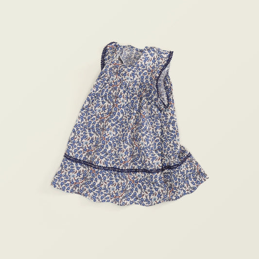 Blue Summer A-line dress
