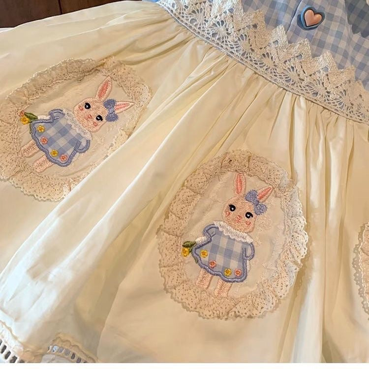 Bunny Patch Gingham Dress