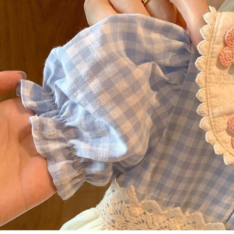 Bunny Patch Gingham Dress