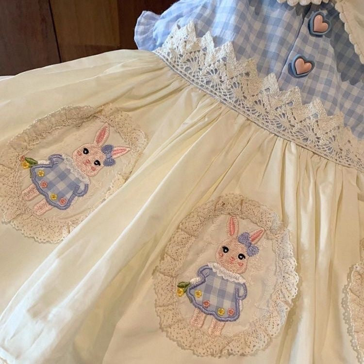 Bunny Patch Gingham Dress