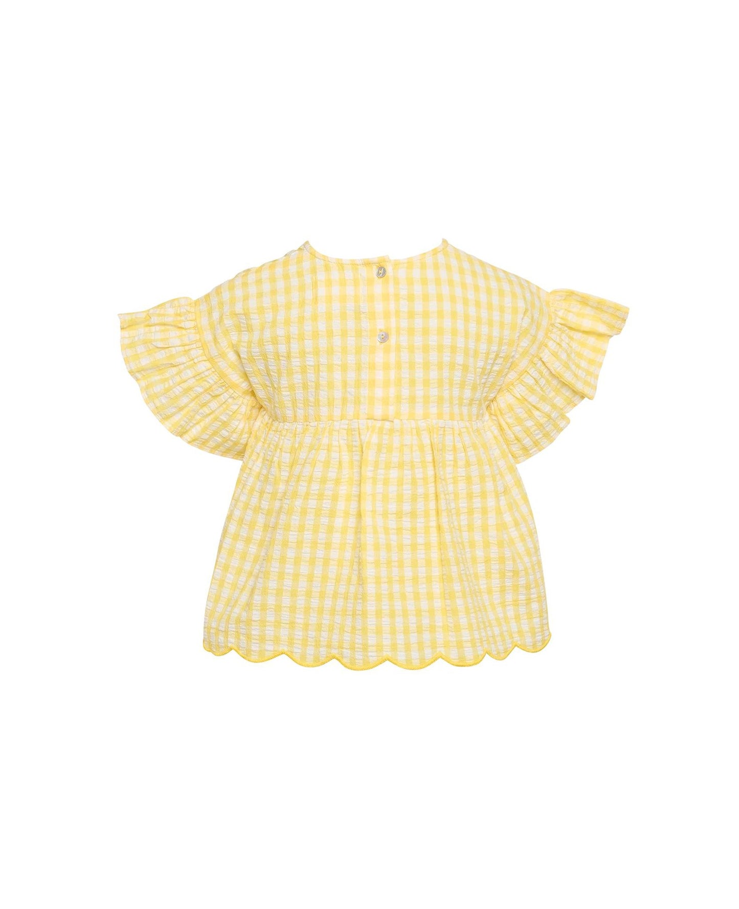 Sunny Gingham Top & Pants Set