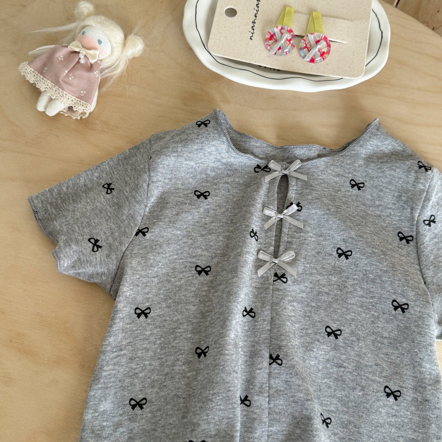 Bow Bliss Flutter Tee
