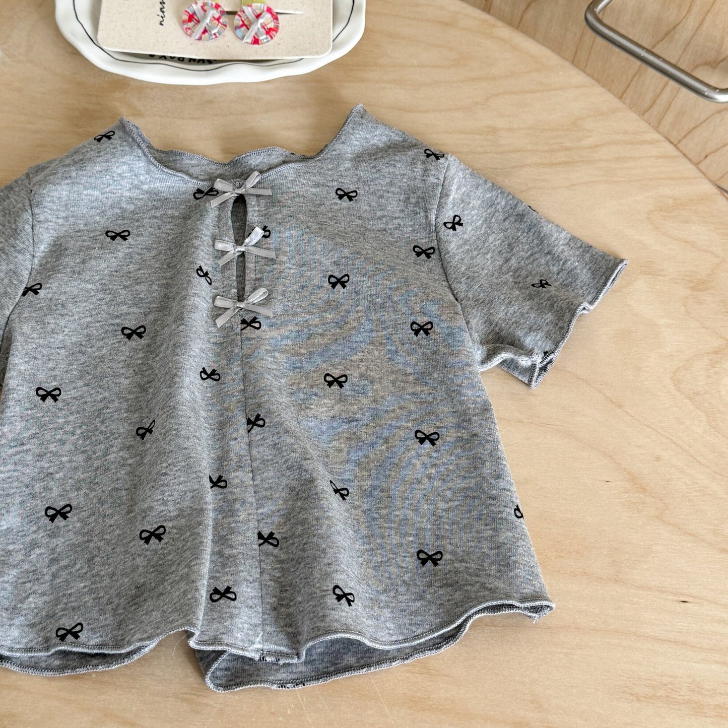 Bow Bliss Flutter Tee