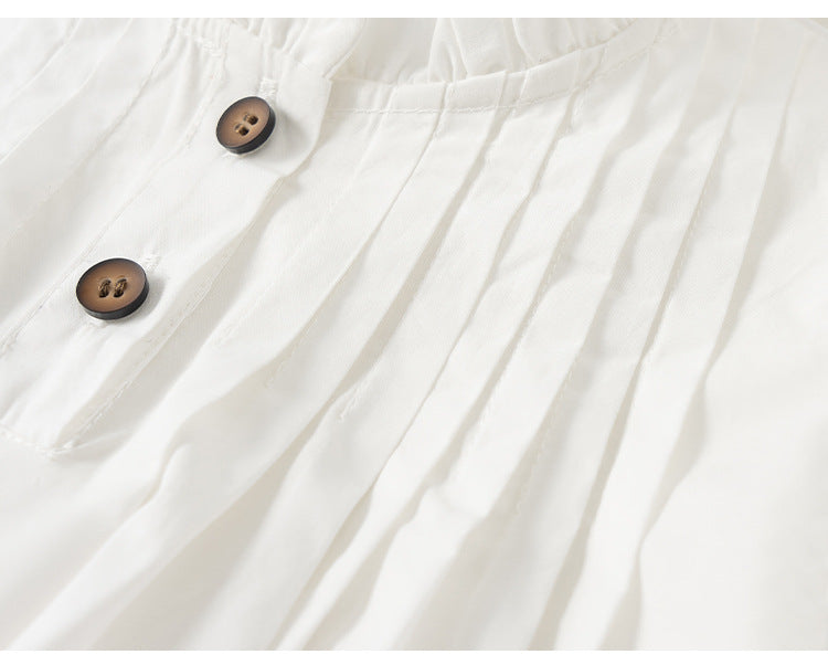 Navy Meadow Blouse & Pants Set