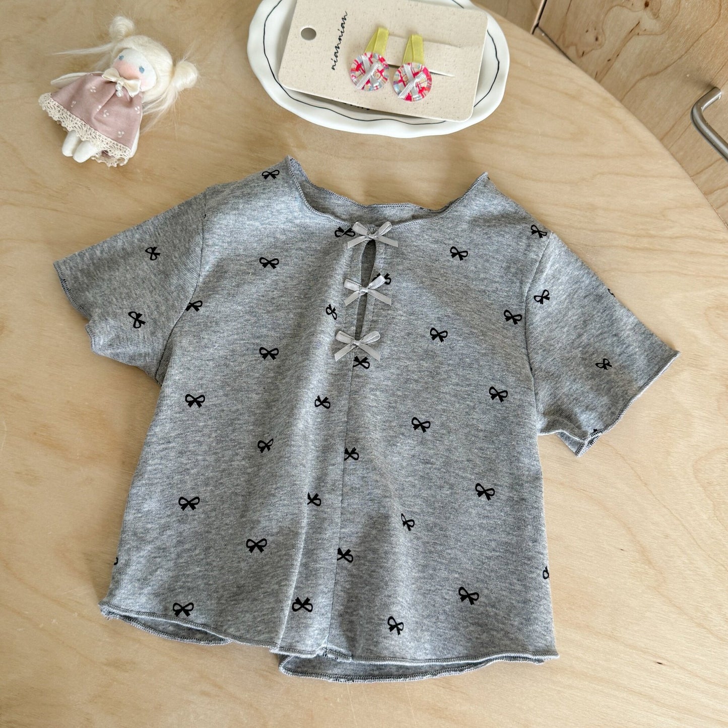 Bow Bliss Flutter Tee