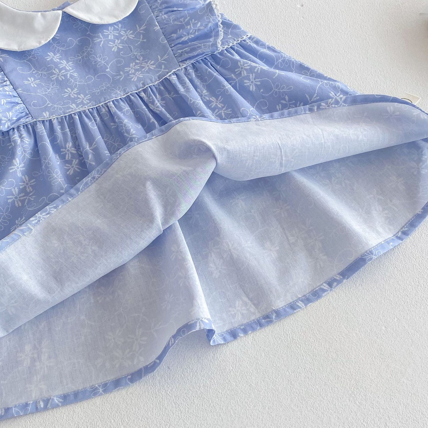 Bluebell Ruffle Collar Dress