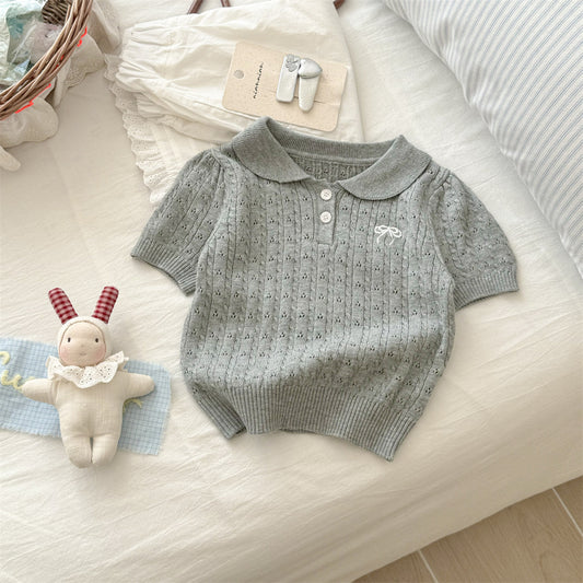 Little Scholar Knit Polo