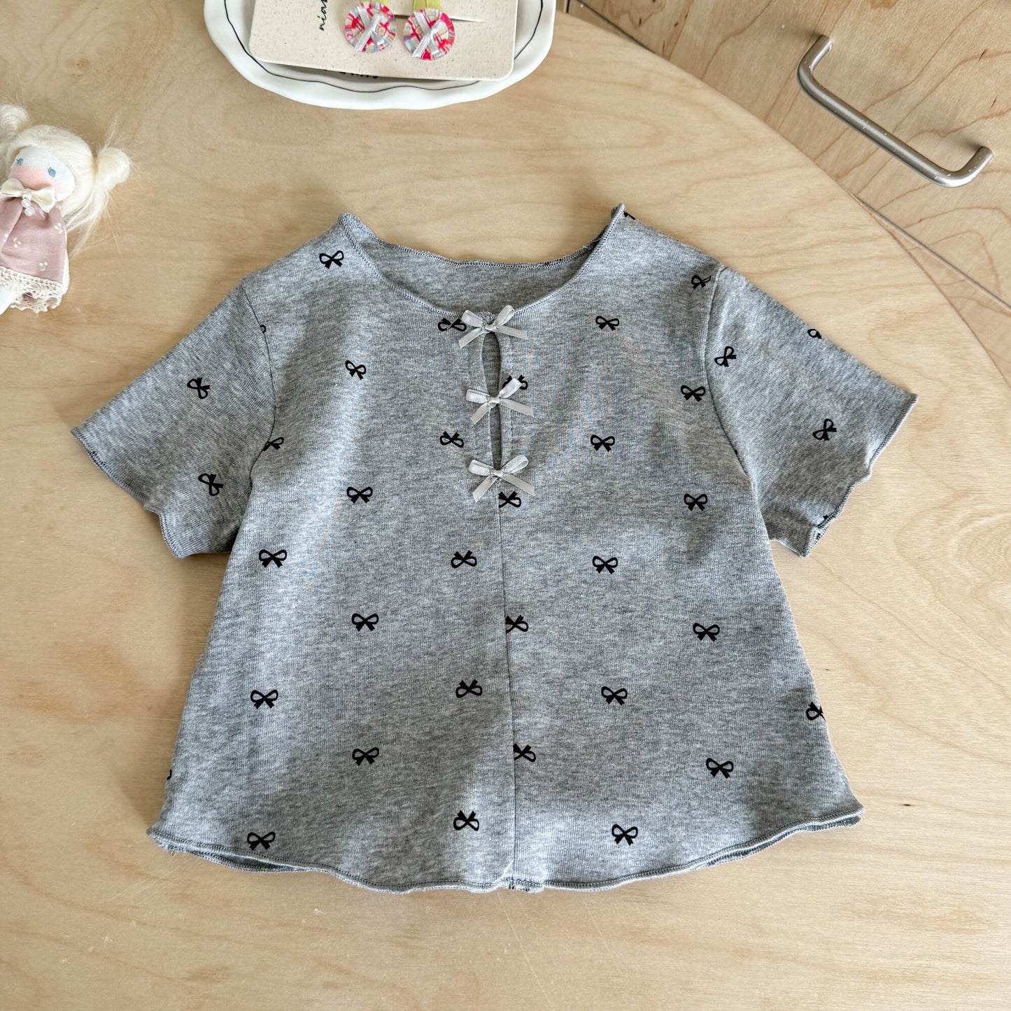 Bow Bliss Flutter Tee