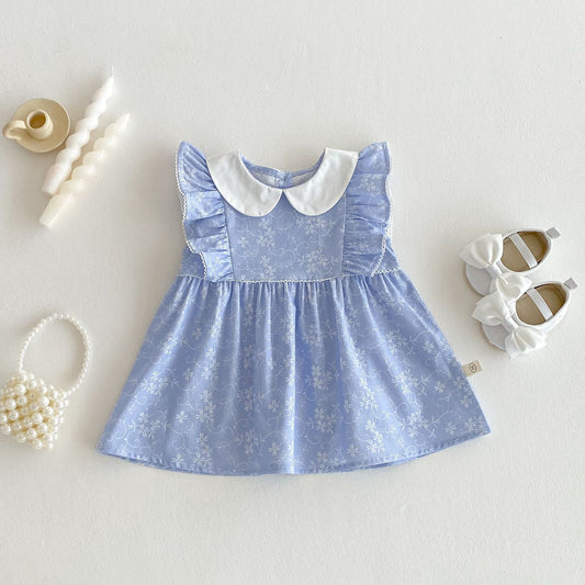 Bluebell Ruffle Collar Dress