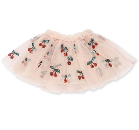 Cherry Tulle Skirt
