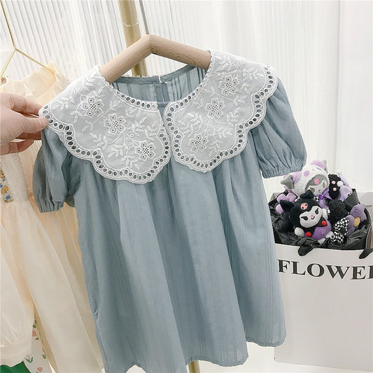 Bluebell Lace Collar Dress