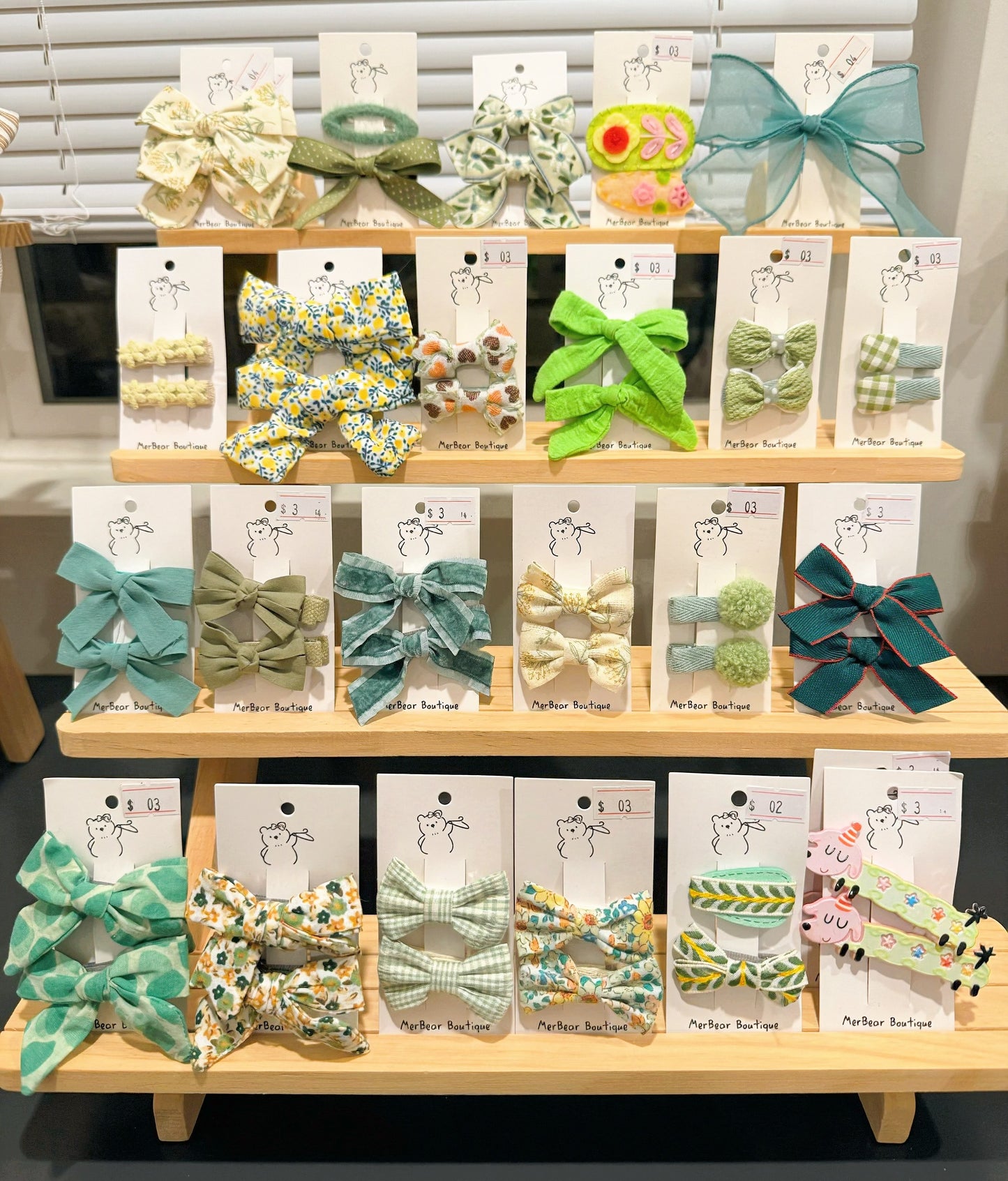 St. Patrick’s Day / Green Hair Bows