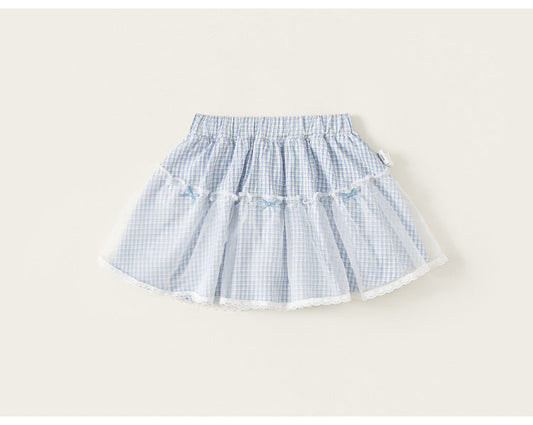 Bluebell Gingham Skort