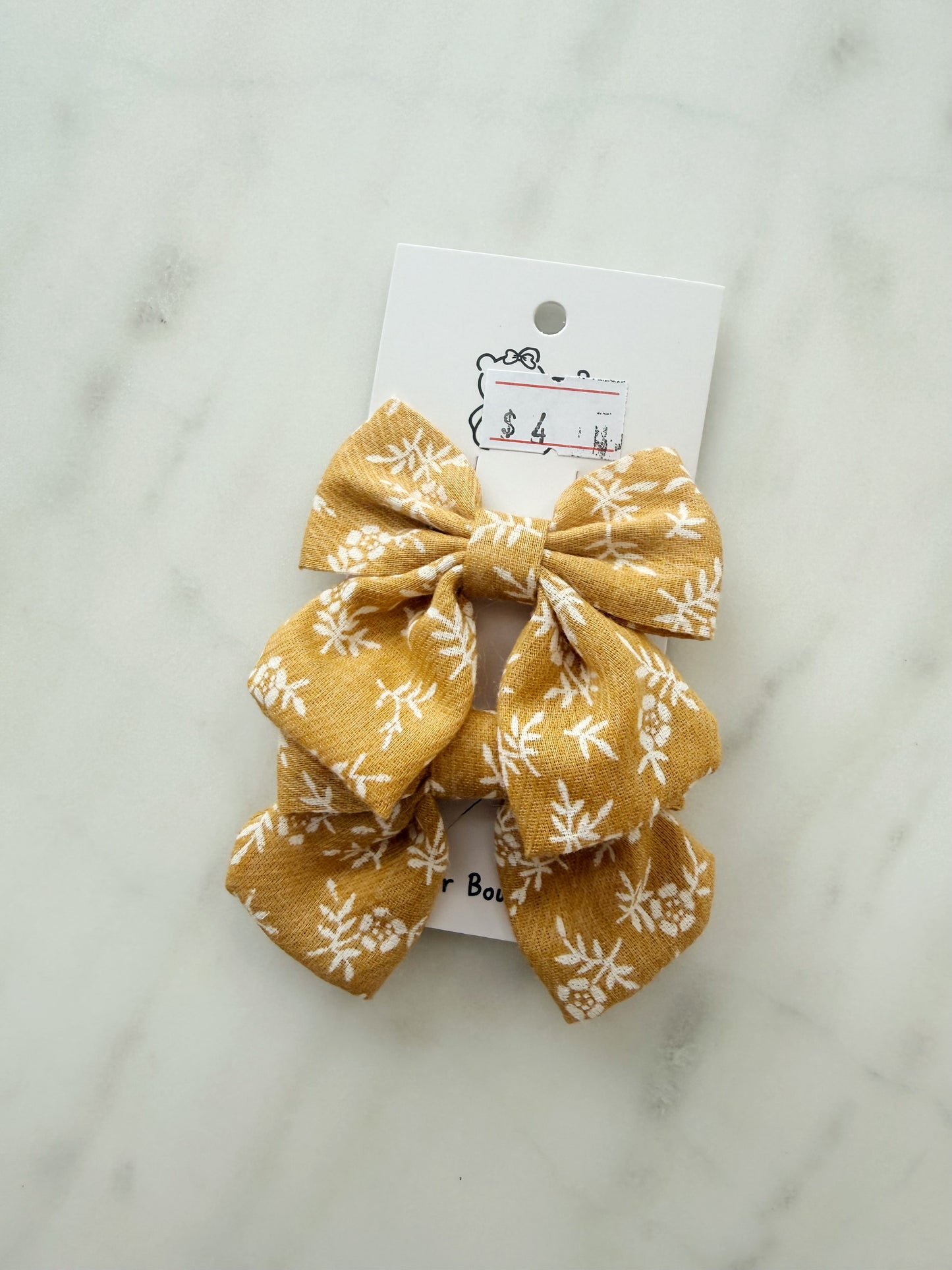 Little Garden Fabric Bows