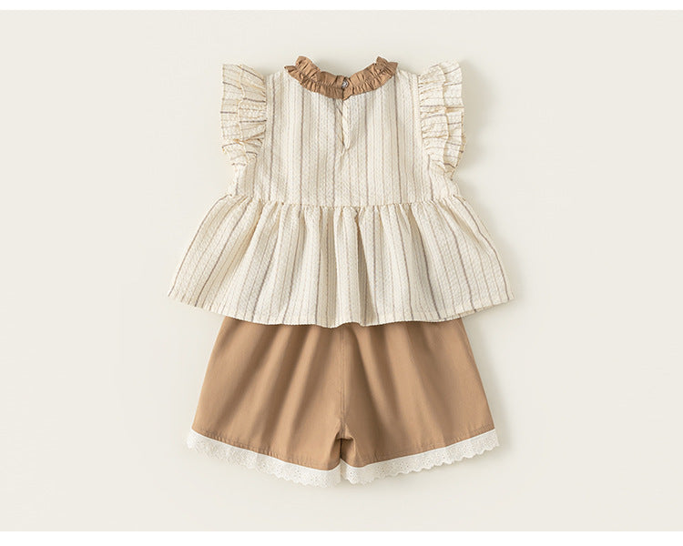 Sweet Berry Flutter Short Set