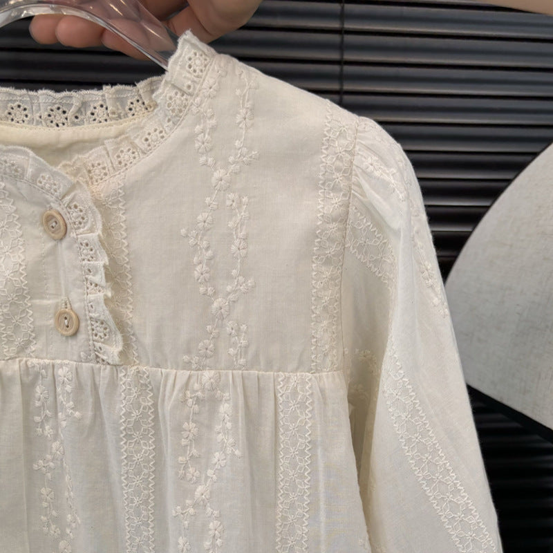 Lace Embroidered Blouse