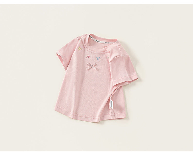 Pastel Bow Charm Tee