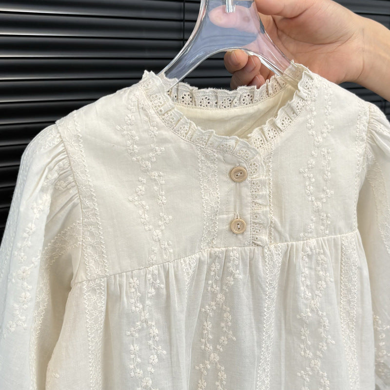 Lace Embroidered Blouse