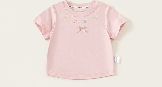 Pastel Bow Charm Tee