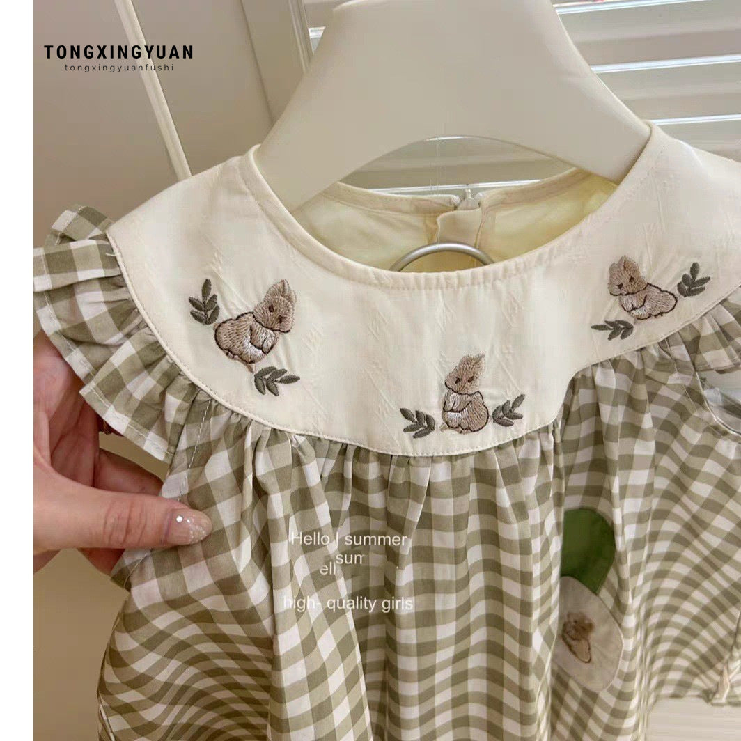 Bunny Meadow Gingham Dress