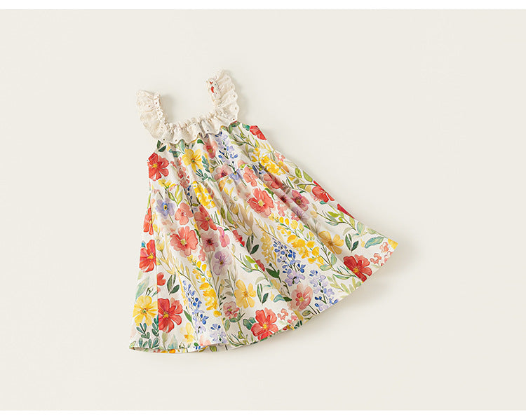 Wildflower Lace Flutter Dress