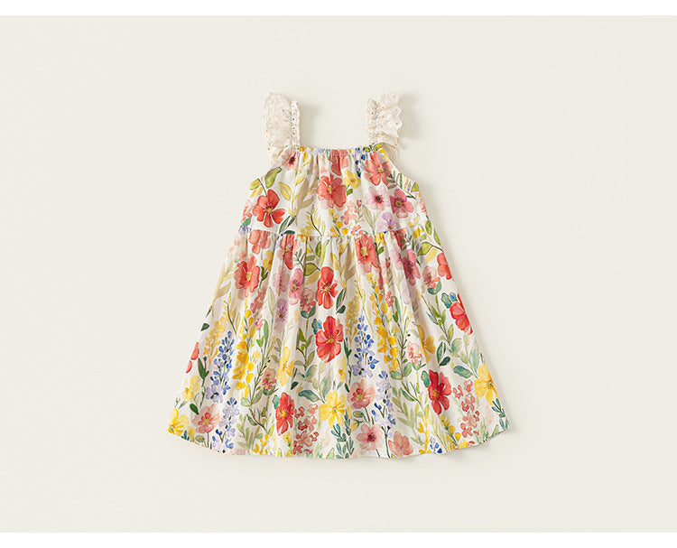 Wildflower Lace Flutter Dress