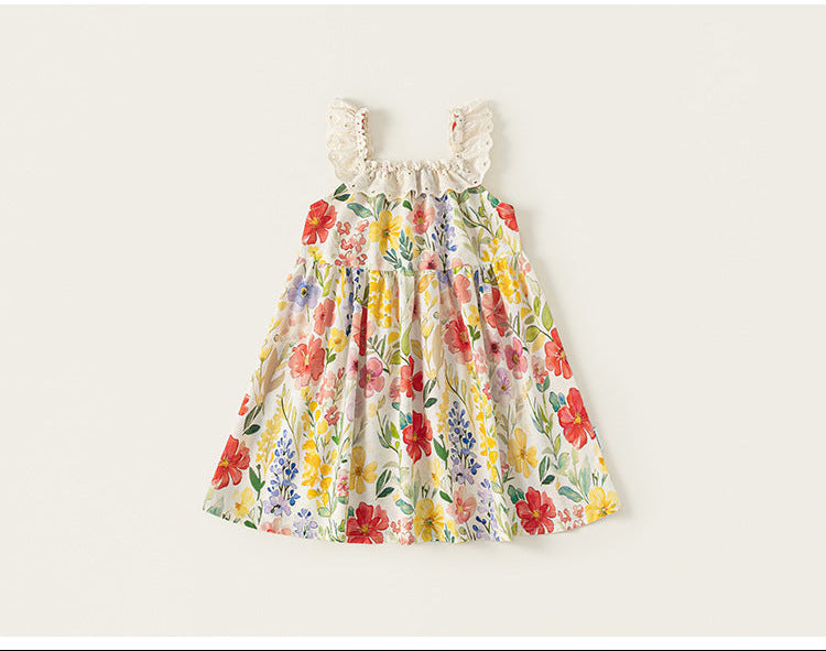 Wildflower Lace Flutter Dress