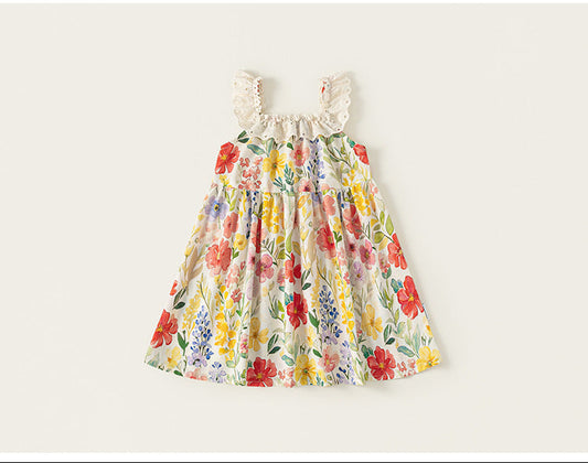 Wildflower Lace Flutter Dress