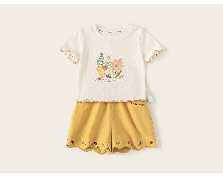 Bunny Garden Short Set
