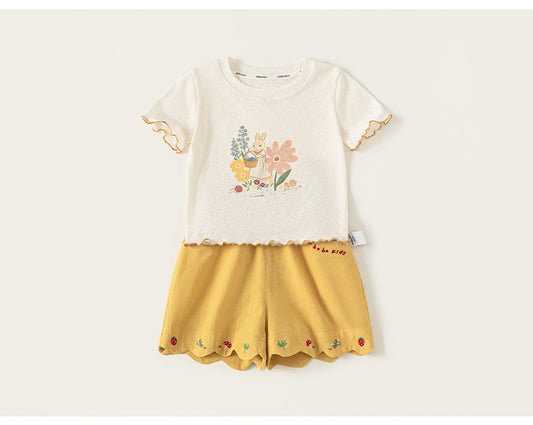 Bunny Garden Short Set