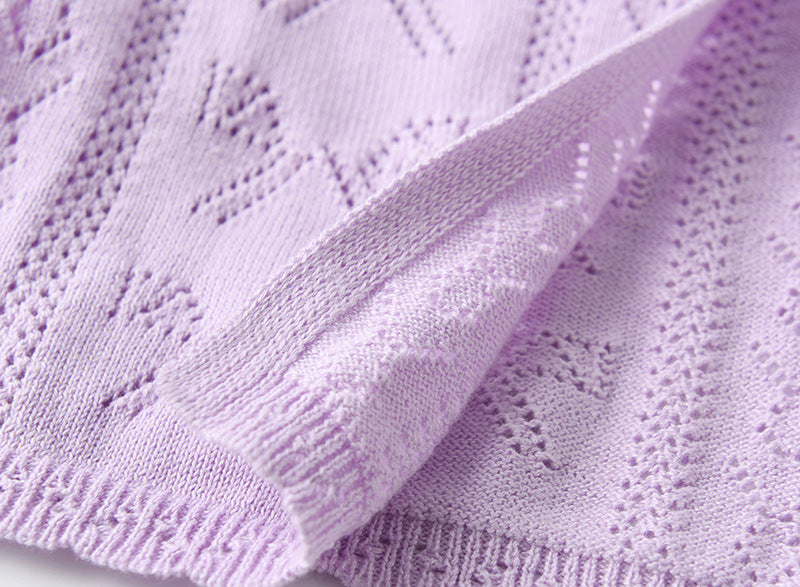 Sweet Bow Pointelle Cardigan