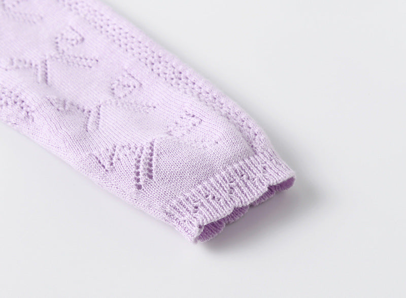 Sweet Bow Pointelle Cardigan