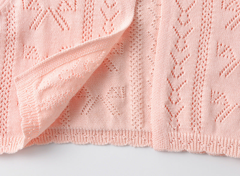 Sweet Bow Pointelle Cardigan