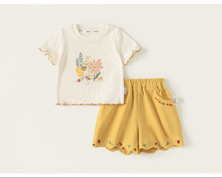 Bunny Garden Short Set