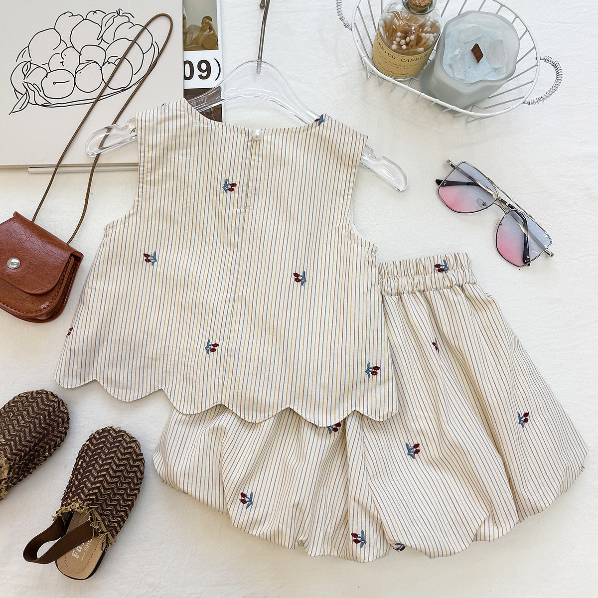 Meadow Bunny Bubble Short Set
