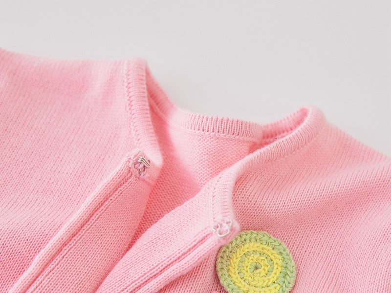 Sweet Treats Embroidered Knit Cardigan