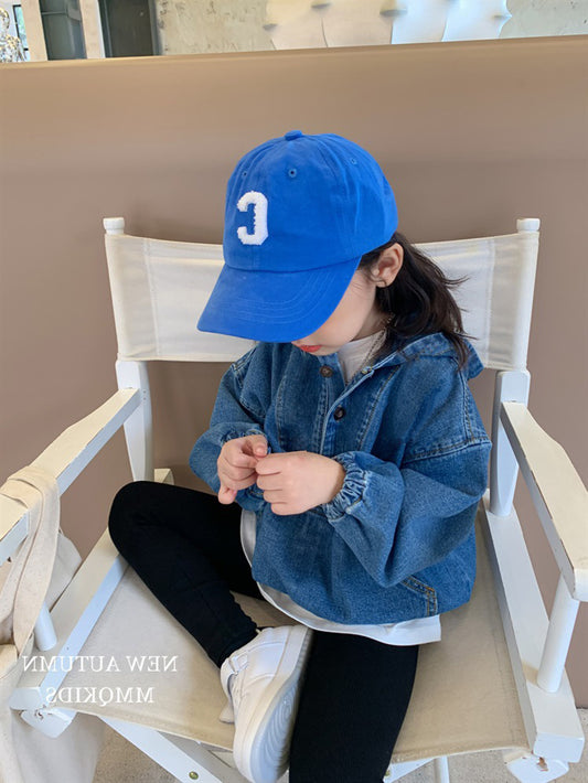 Classic Denim Pullover Hoodie