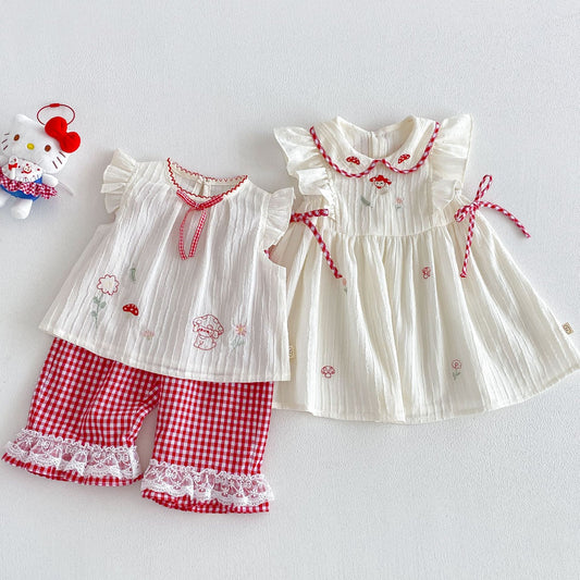 Little Garden Collection – Dress or 2-Piece Set (2 Styles)