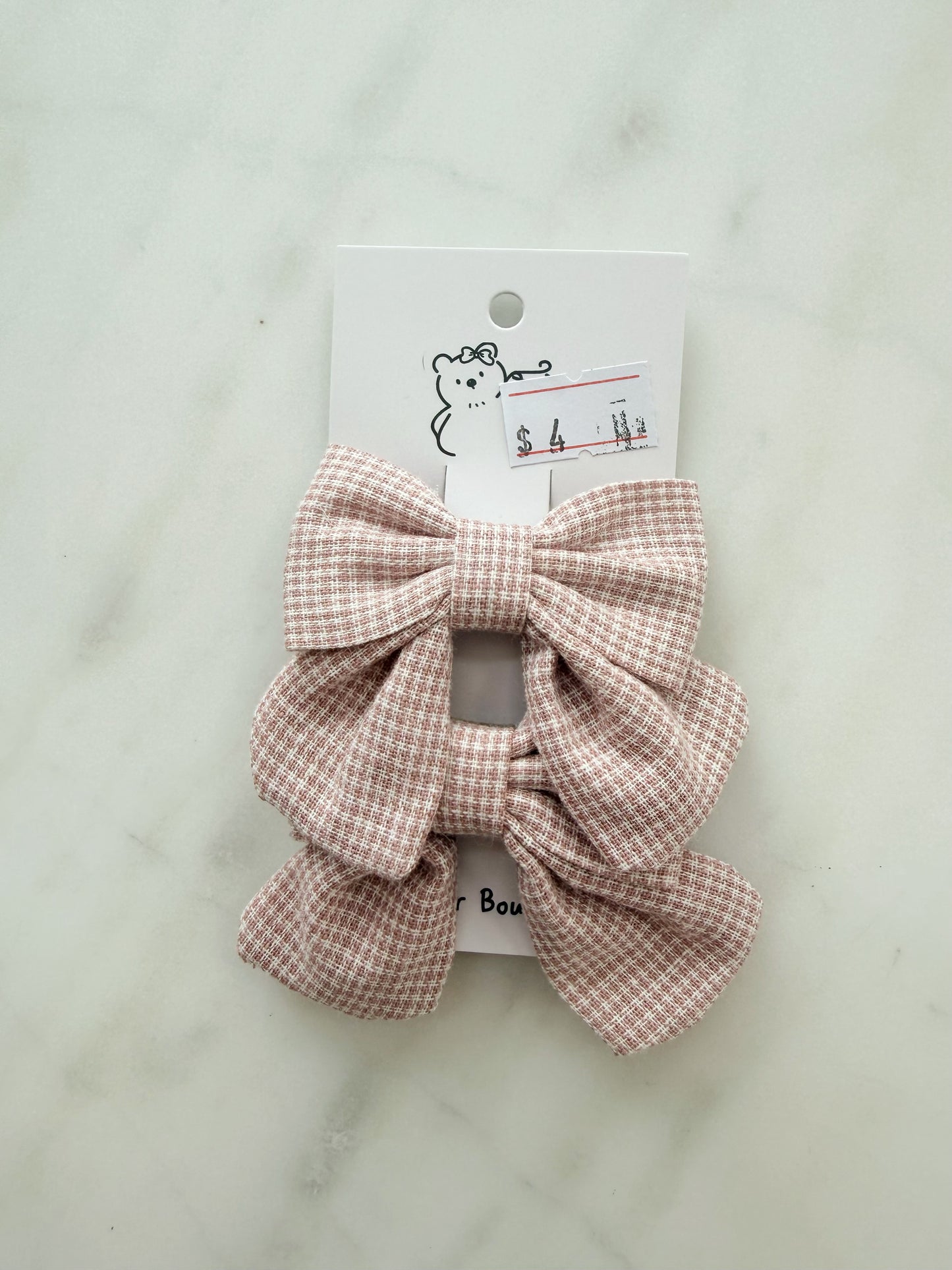 Little Garden Fabric Bows